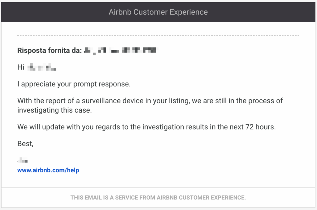 Immagine dell'articolo: Vittima del bullismo di Airbnb