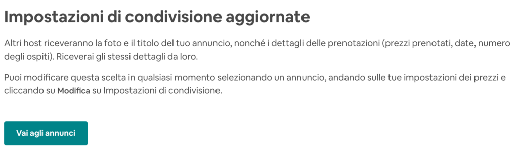Immagine dell'articolo: Condivisione delle informazioni di prenotazione