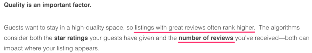 recensioni positive airbnb